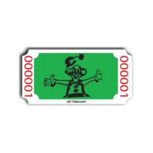 Clown Roll Tickets