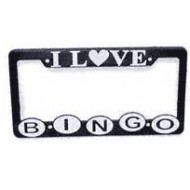 Bingo License Plate Frame