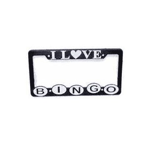 Bingo License Plate Frame