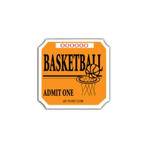 Basketball Roll Tickets