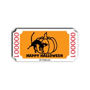 Halloween Roll Tickets