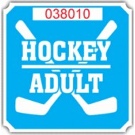 Adult Hockey Roll Ticket