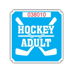 Adult Hockey Roll Ticket