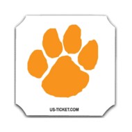 Large Paw Print Roll Tickets