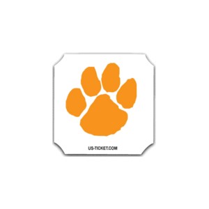 Large Paw Print Roll Tickets