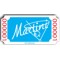 Martini Drink Bar Ticket