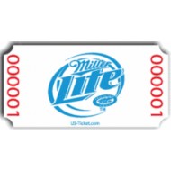 Miller Lite Drink Bar Ticket