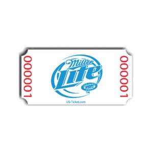 Miller Lite Drink Bar Ticket