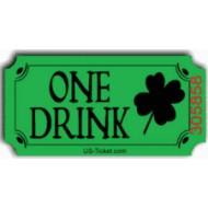 St. Patrick's One Drink Ticket