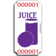Juice Drink Ticket Rolls