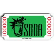 Soda Drink Roll Tickets