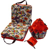 Deluxe Bingo Cushion And Bag Set