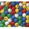 BINGO BALLS- 5 COLOR PLASTIC 7/8"