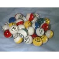 BINGO BALL- 5 COLOR DOUBLE NUMBER