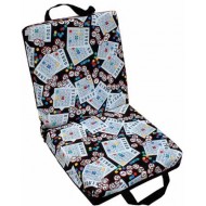 Classic Bingo Double Seat Cushion with Flap