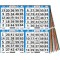 4 On 1 Up Bingo Paper (750 sheets)