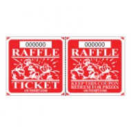 Large Double Raffle Ticket