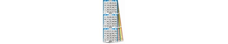 3 ON Bingo Paper